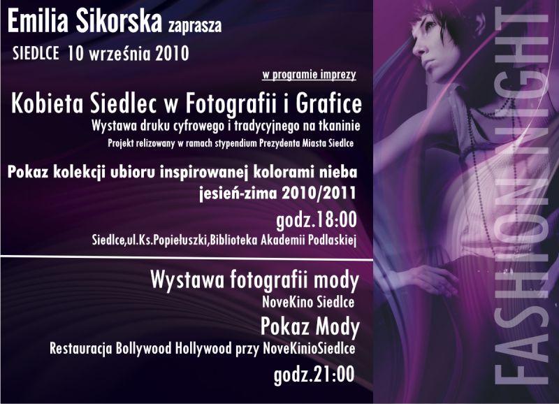 Pokaz mody i fotografii