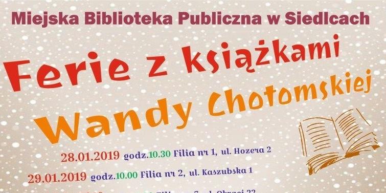 Ferie z książkami Wandy Chotomskiej