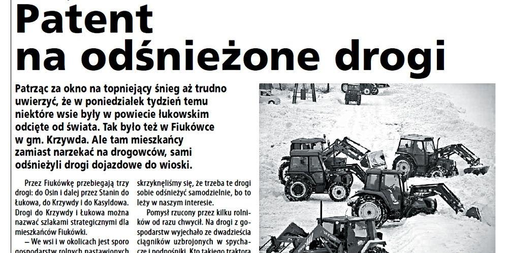 Zimą na wsi