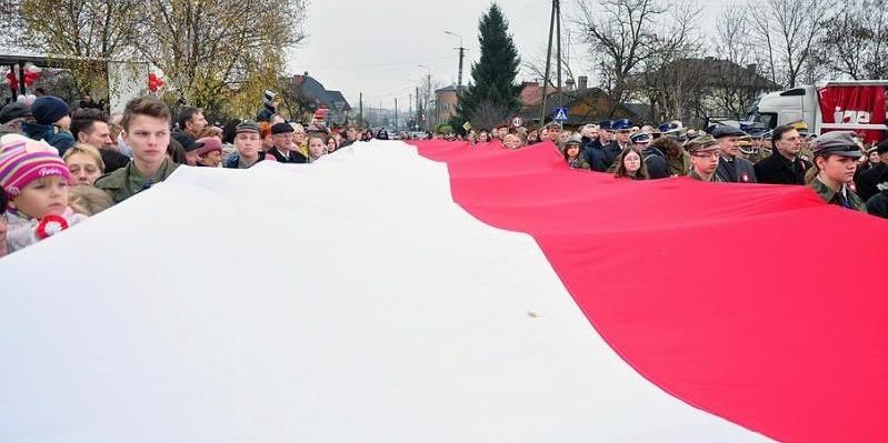 Biało-czerwony happening