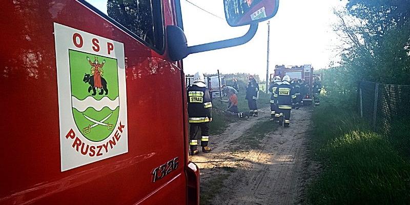 Awaria gazociągu w Błogoszczy