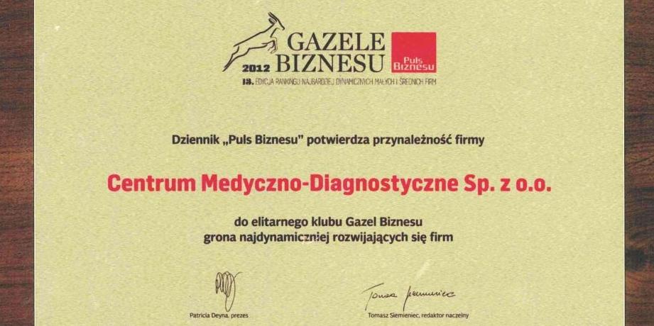 Centrum Gazelą Biznesu
