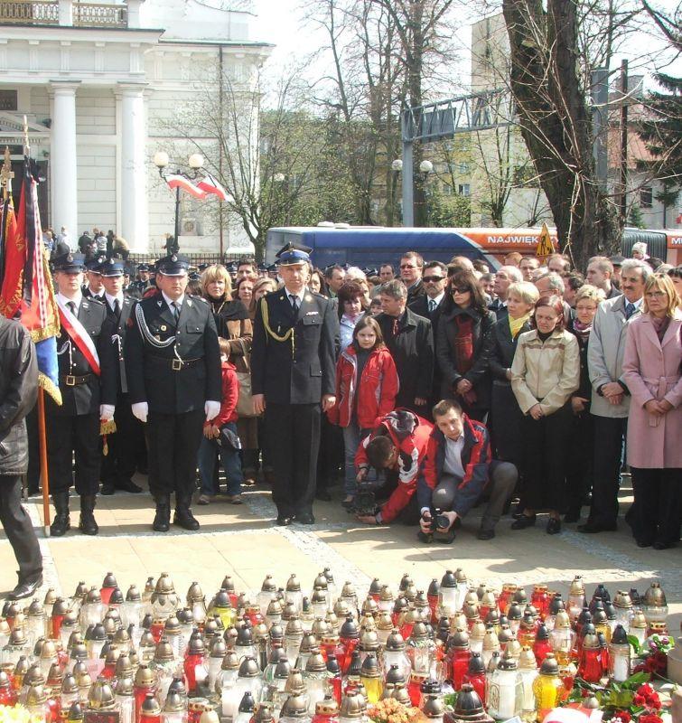 Siedlce oddały hołd ofiarom katastrofy samolotowej pod Smoleńskiem