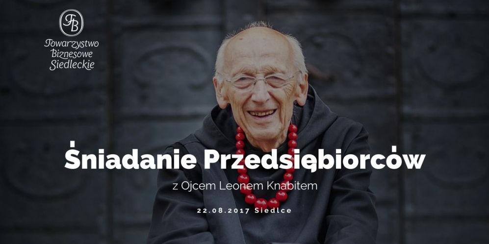 Ojciec Leon Knabit przyjedzie do Siedlec