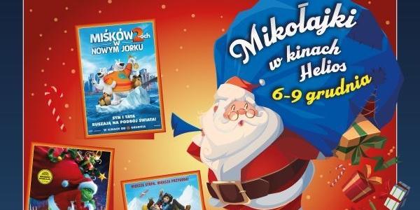 Wygraj bilety na seanse mikołajkowe do kina Helios w Siedlcach! (rozstrzygnięty)