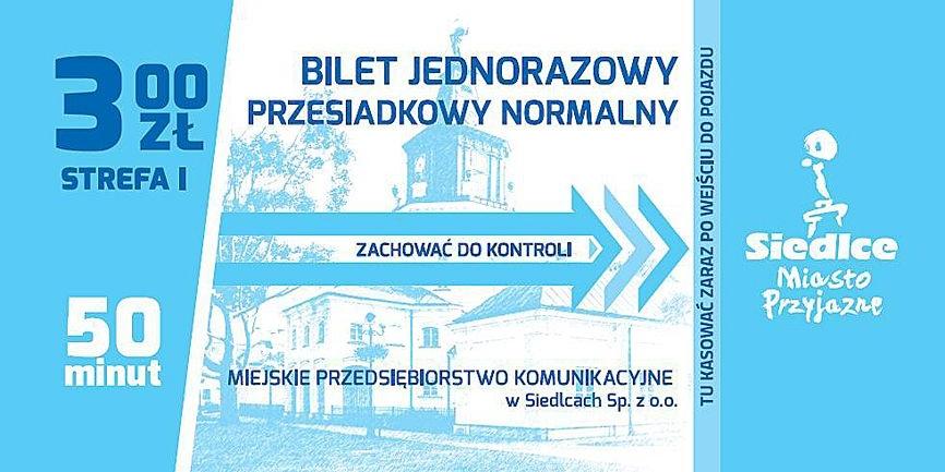 Nowe bilety w siedleckim MPK