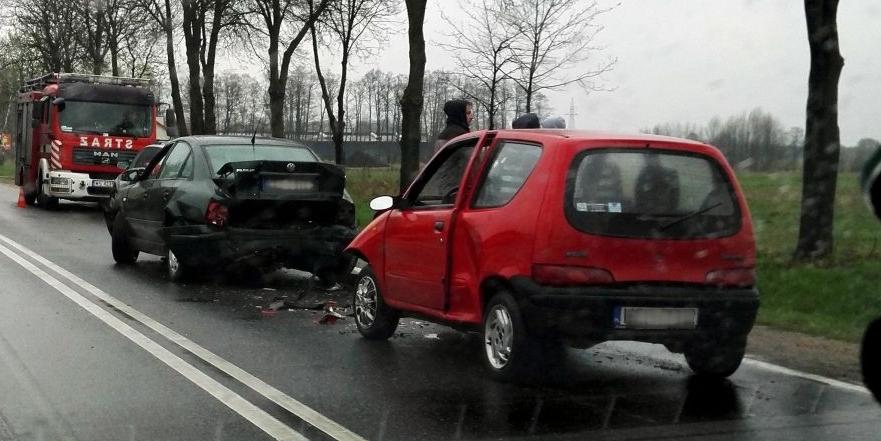 Wypadek w Ujrzanowie