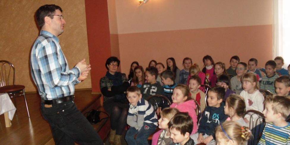Spotkania z młodymi czytelnikami