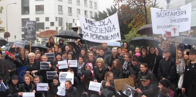 Mińszczanki też protestowały
