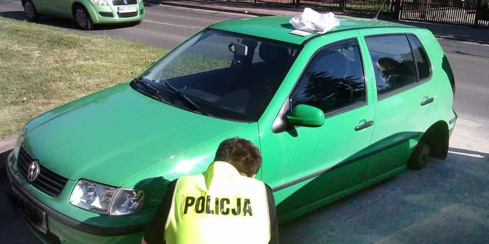 Ukradli wszystkie koła