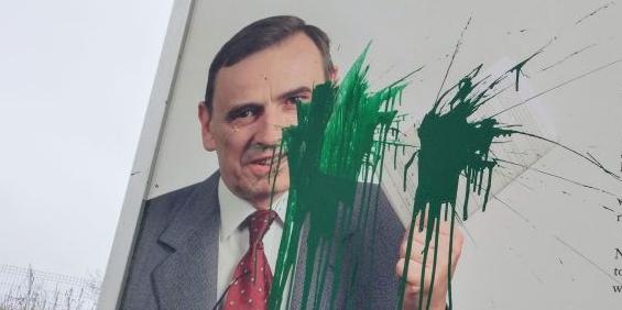 Farbą w Romaszewskiego