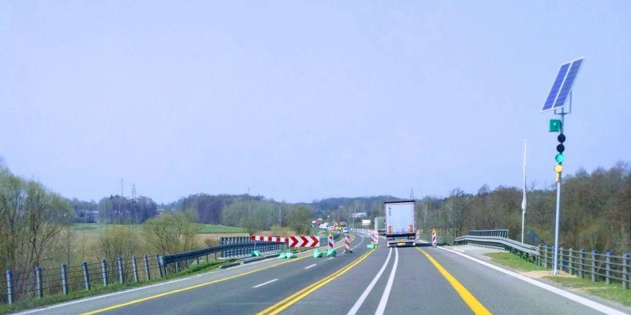 Kilometrowy korek na obwodnicy