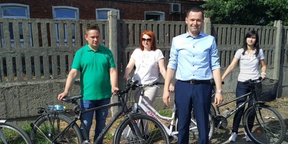 Karol Tchórzewski chce zapobiegać wywrotkom rowerzystów