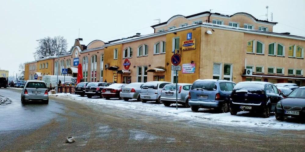 Płatne parkowanie przy PKP