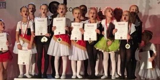 Wspaniały finał!  6-letnie dzieci z mini Caro Dance  mistrzami Europy!