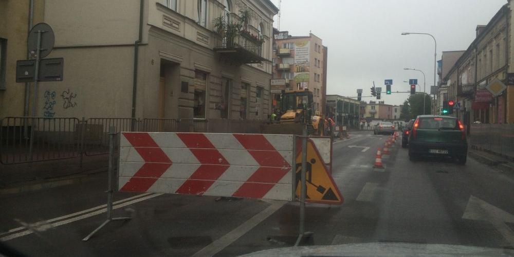 Uwaga kierowcy, utrudniania w Łukowie!