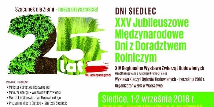 XXV Międzynarodowe Dni z Doradztwem Rolniczym