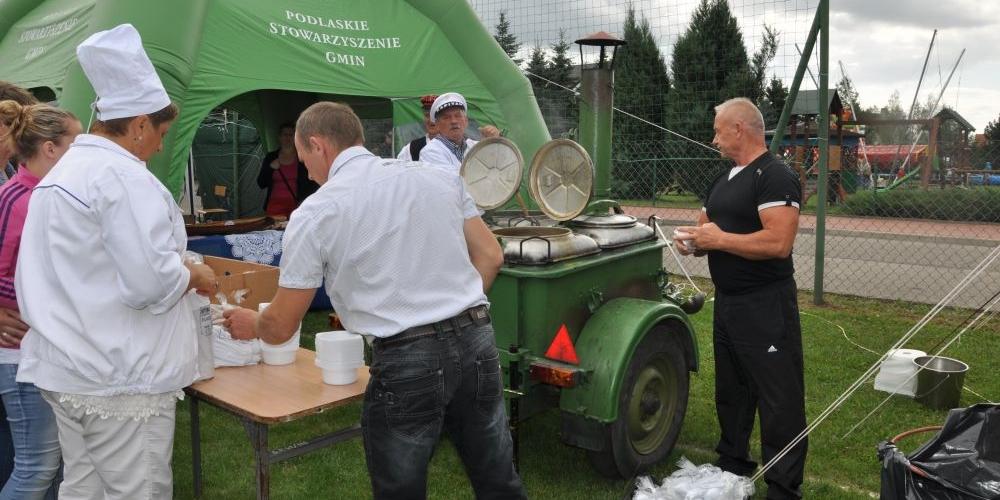 Jabłonna Lacka: Biesiada z grochówką