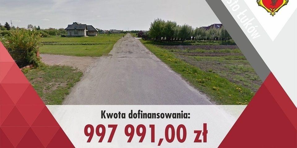 Są pieniądze na ulicę Polną w Łukowie!