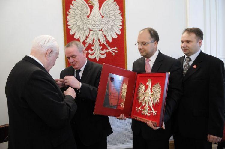 Kaczorowski - honorowym siedlczaninem