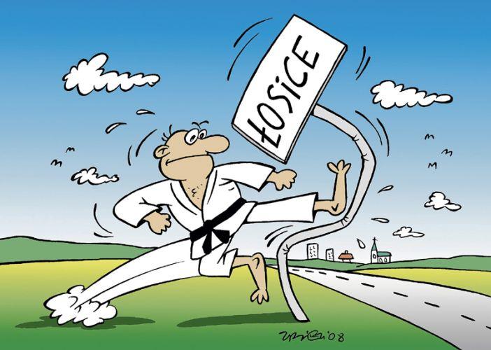 Ciosy karate ćwiczyłem z bratem...