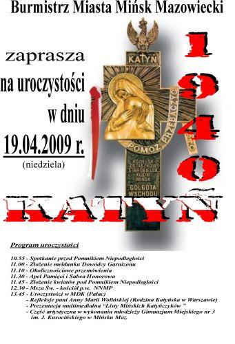 Dzień Pamięci Ofiar Katynia