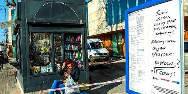 Kiosk mały, a galeria wielka