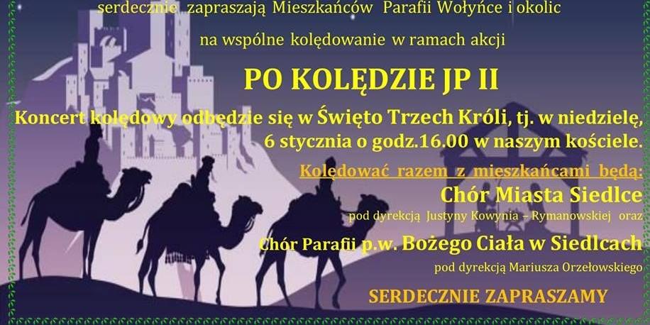Kolędowanie w Wołyńcach