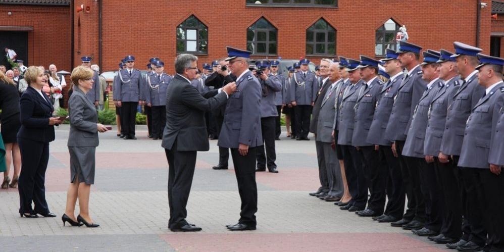 Odznaczony przez Prezydenta RP