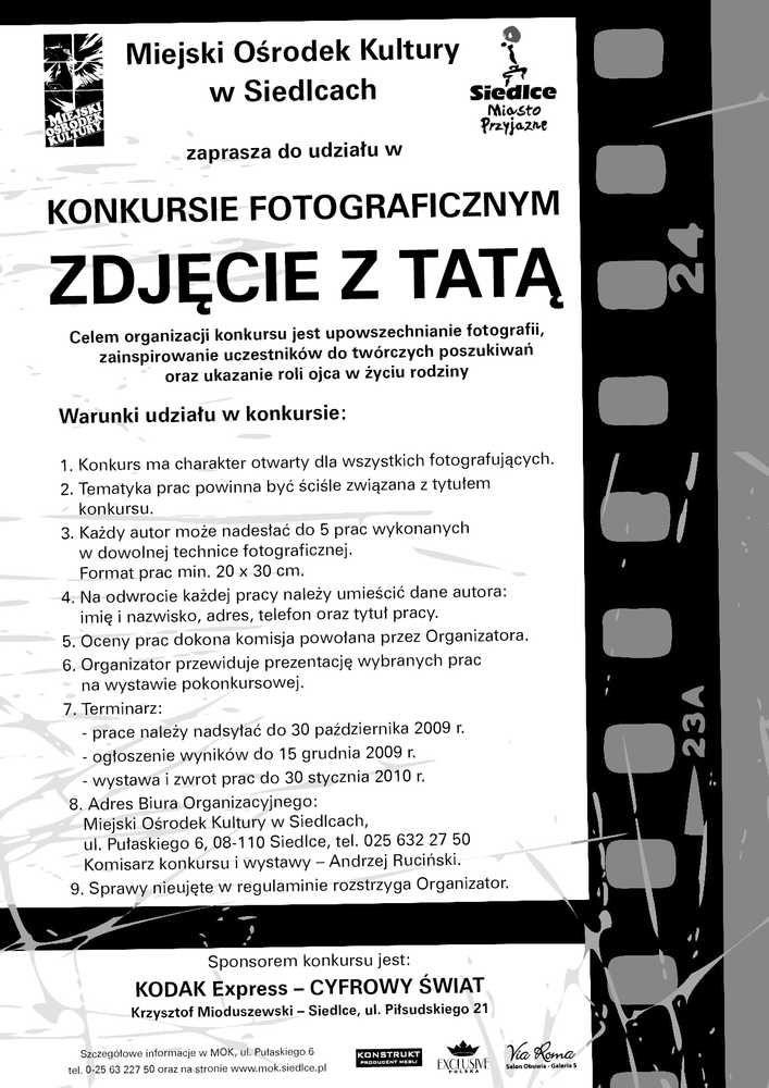 Zdjęcie z tatą