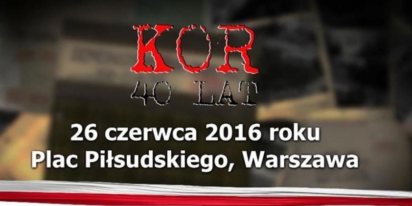 40 rocznica powstania KOR