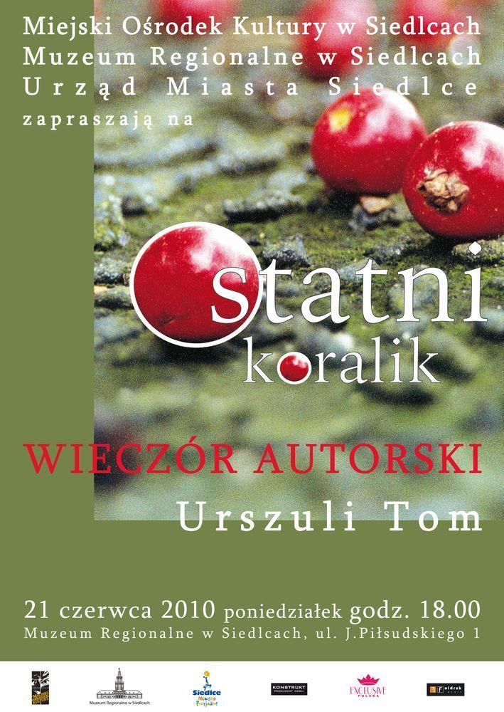 Ostatni koralik Urszuli Tom