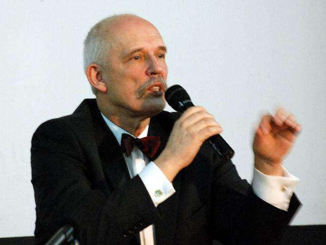 Janusz Korwin-Mikke odwiedził Siedlce