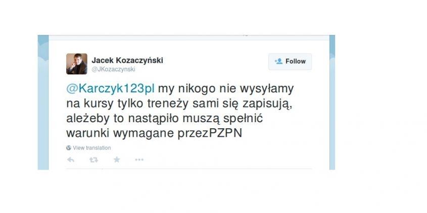 Na jaki kÓrs powinien wybrać się Prezes?