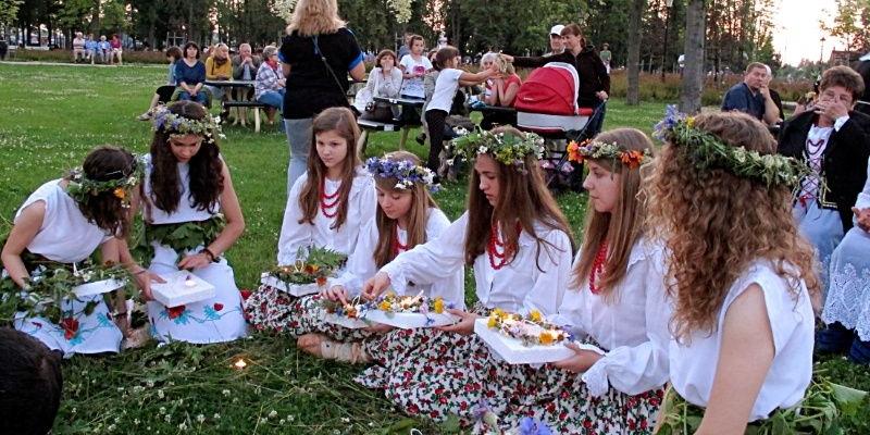 Dziś w łukowskim parku