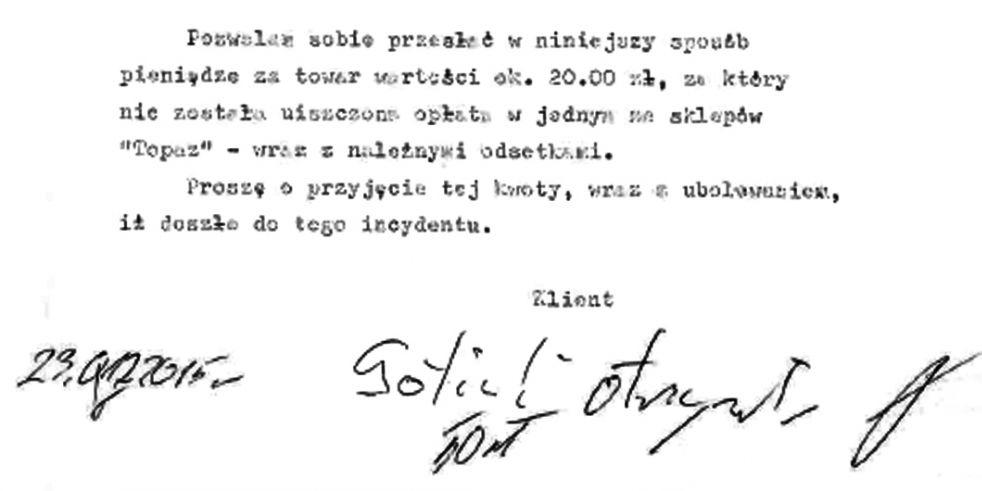 Przedświąteczny list