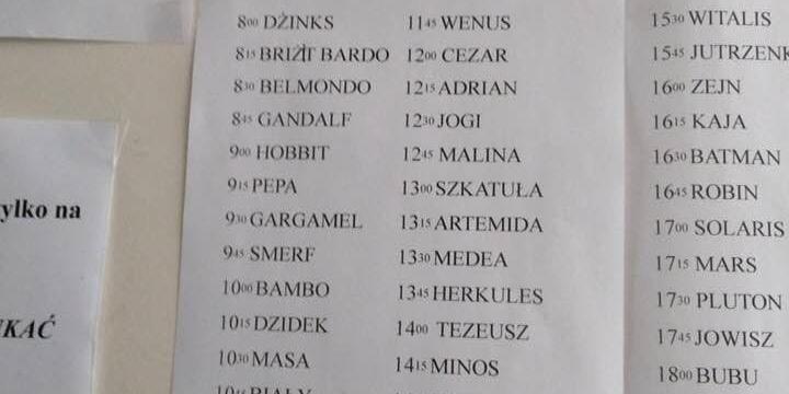W Siedlcach nie ma pacjentów-Szogunów