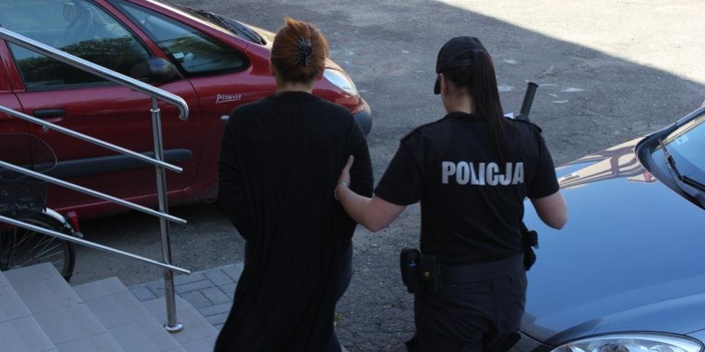 Zatrzymano  poszukiwaną listami gończymi