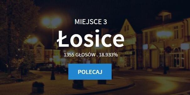 Łosice na podium!