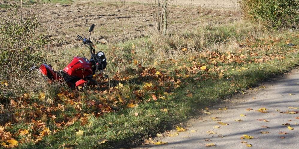 Potrącił motorowerzystę