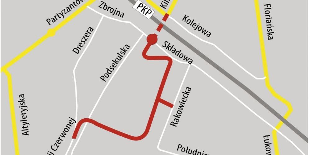 Droga przez wojsko