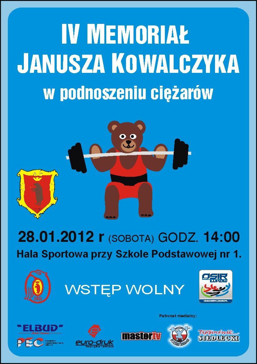 Memoriał Janusza Kowalczyka
