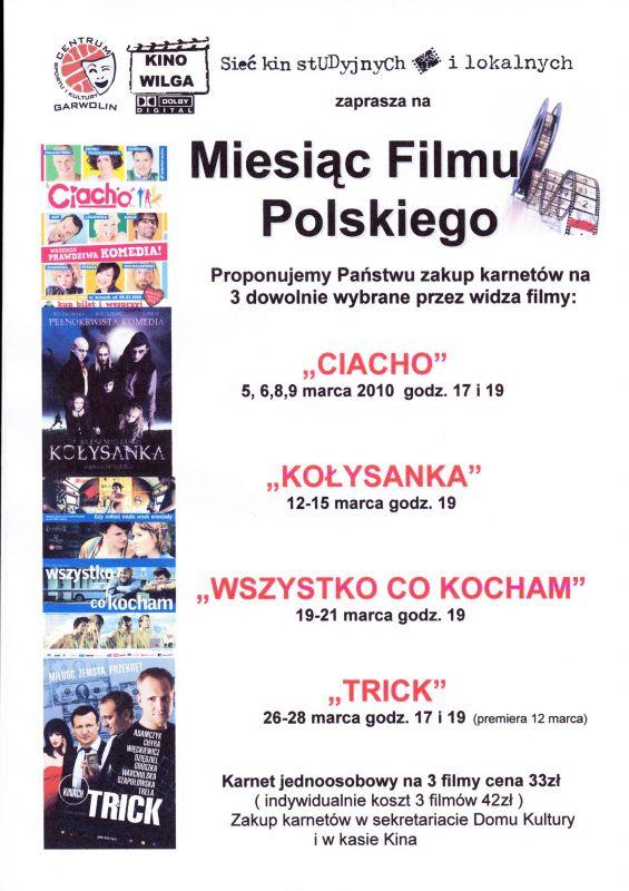 Miesiąc Filmu Polskiego w Garwolinie
