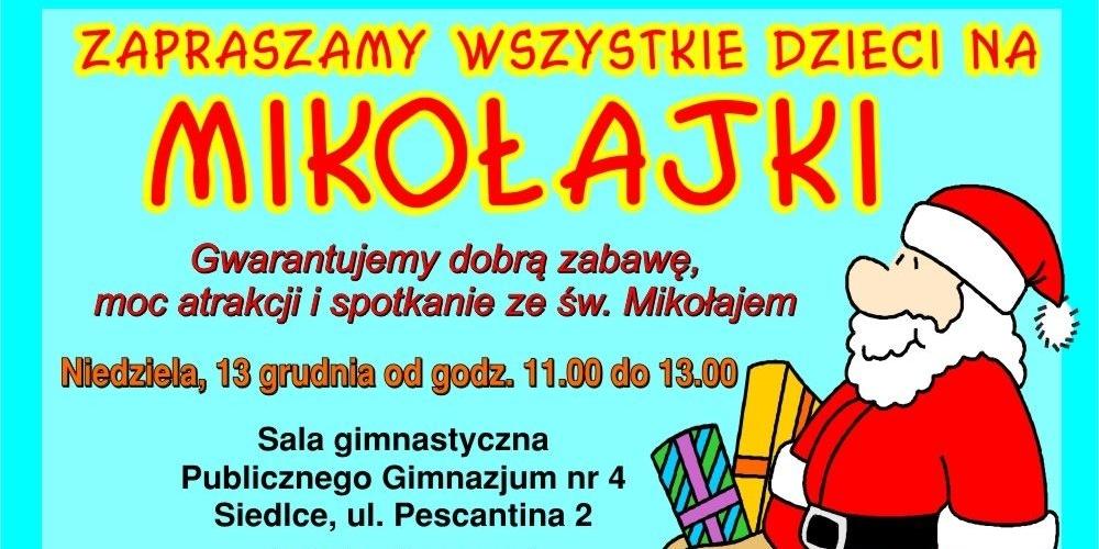 Mikołajki „TS” - To już dziś!
