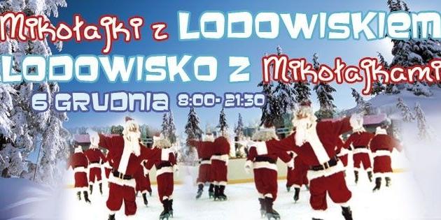 Mikołajki na lodowisku