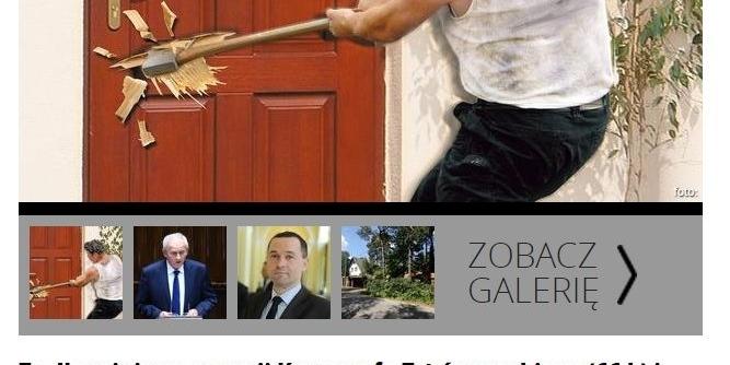 Syn ministra zaatakował siekierą sąsiadów?