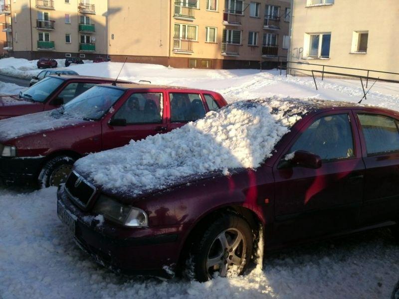 Skutki nieodśnieżania