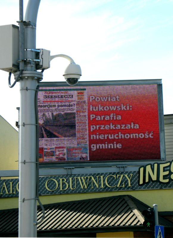 Łuków - miasto monitorowane