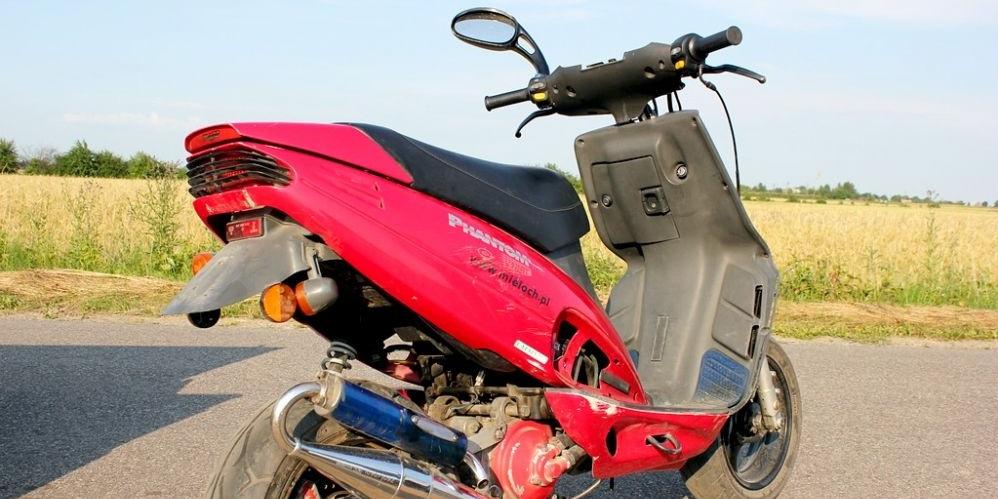 Zatrzymano złodzieja motoroweru