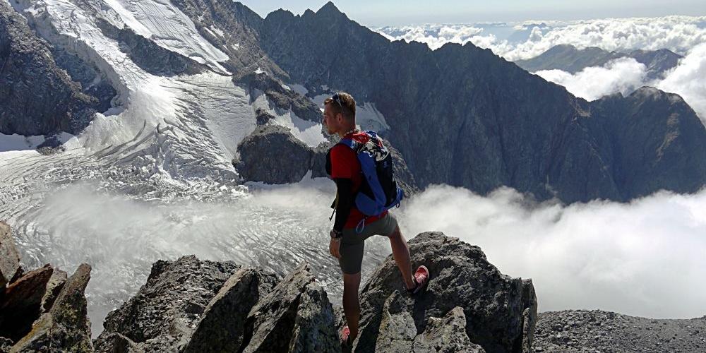 Wycieczka na Mount Blanc. Biegiem.